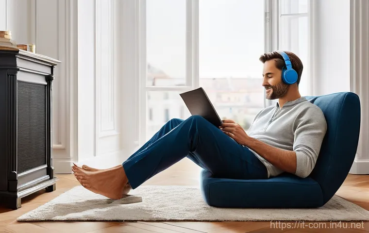 무선 이어폰과 유선 헤드셋 비교 - **Prompt Title: The Incredible Freedom of Wireless: A New Way to Live Music**
    A vibrant, sun-dre...