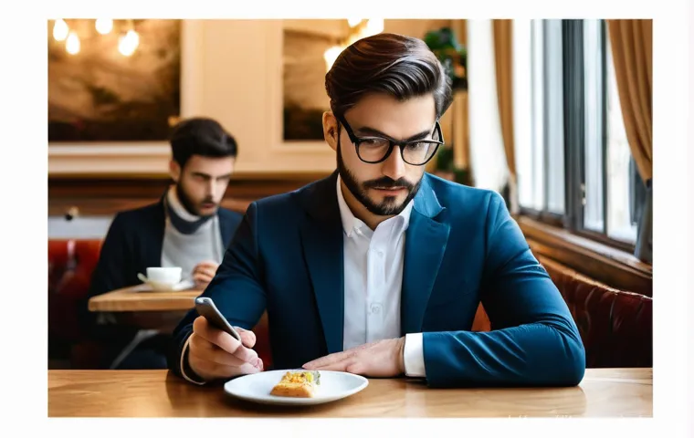 컴퓨터 바이러스 예방 및 제거 방법 - **Prompt**: A diligent Italian professional, in their late 30s to early 40s, sits focused at a clean...