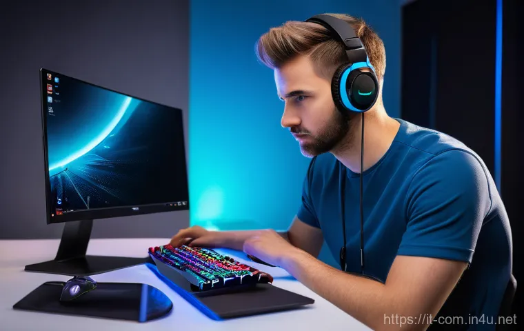 게이밍 노트북의 발열 관리 팁 - **Prompt 1: Optimized Gaming Setup with Cooling Pad**
    "A vibrant, high-performance gaming laptop...