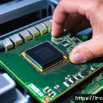 중고 그래픽카드 구매 시 유의사항 - **Prompt 1: The Scrutiny of a Used GPU's Past**
    Generate an image of a person, likely in their l...