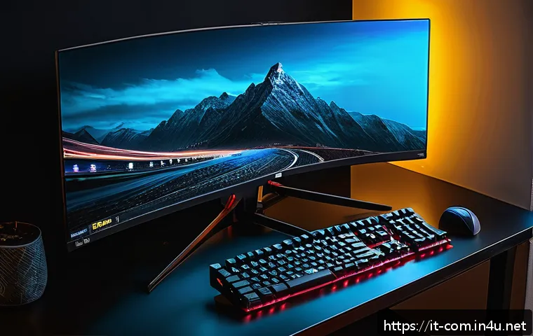 메모리 오버클럭 가이드 - A modern PC workspace featuring a high-end gaming desktop with RGB-lit DDR5 RAM sticks visible throu...