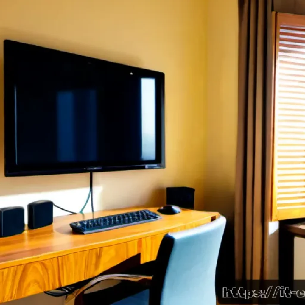 슬림형 데스크톱과 일반 데스크톱 비교 - Photorealistic Italian home office comparison scene, a slim compact desktop tower standing verticall...